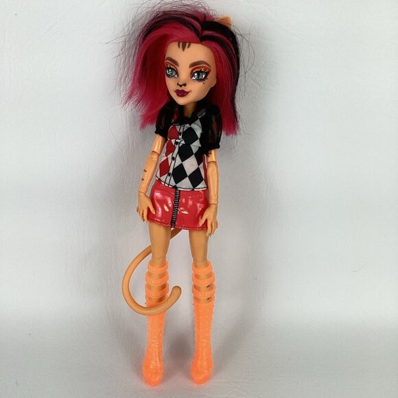 Mattel Other - Monster High Toralei Stripe Fashion Doll 11" Figure Mattel Werecat Neon Frights